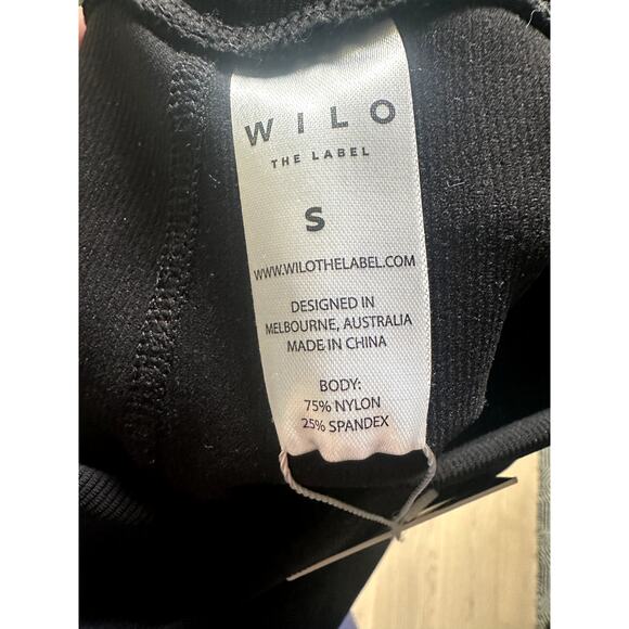 WILO Black Leggins Size Small NWT - Picture 7 of 7